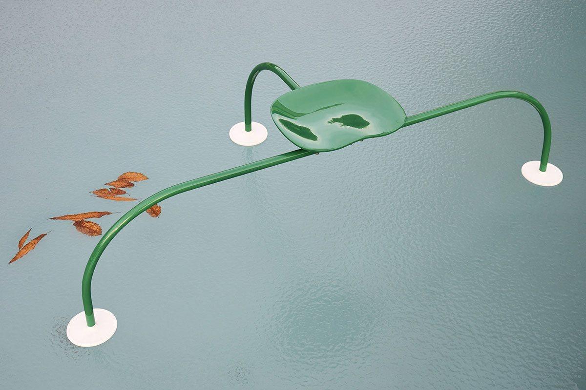 Zanotta Allunaggio Outdoor/Indoor Seat by Achille and Pier Giacomo Castiglioni For Sale 1