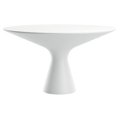 Zanotta Blanco Table in Cristalplant Top and Frame by Jacopo Zibardi
