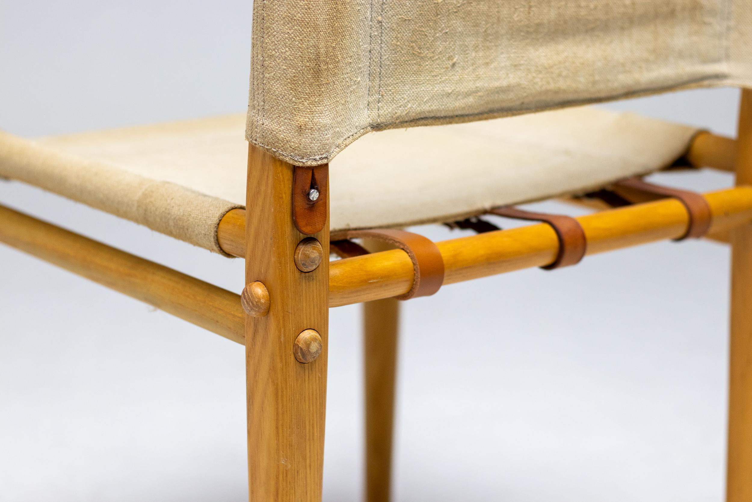 Zanotta Canvas Zerlegbarer Stuhl im Zustand „Gut“ im Angebot in Dronten, NL