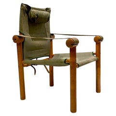 Retro Zanotta Dismountable Safari Chair, 1970s
