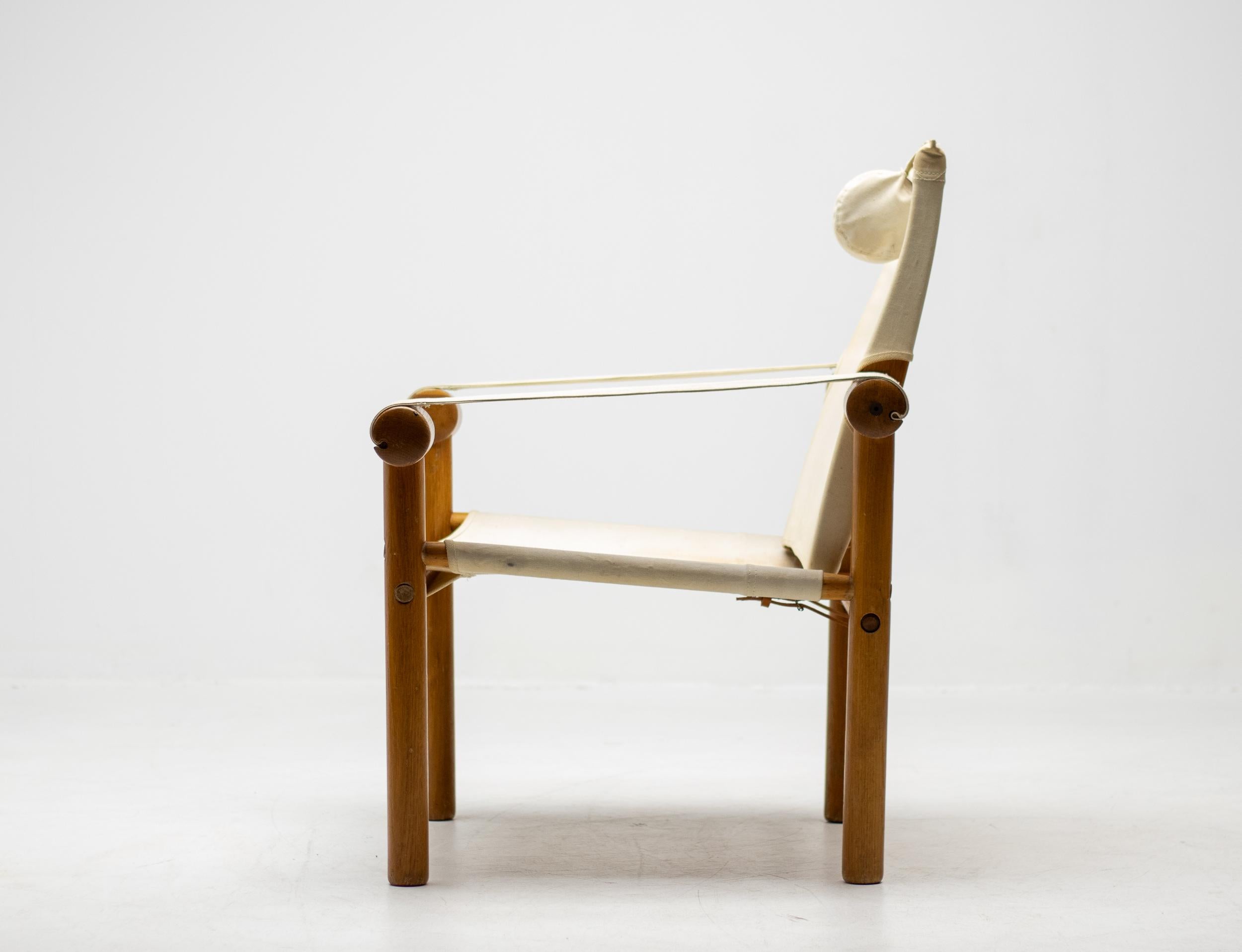Zanotta Dismountable Safari Chair For Sale 3