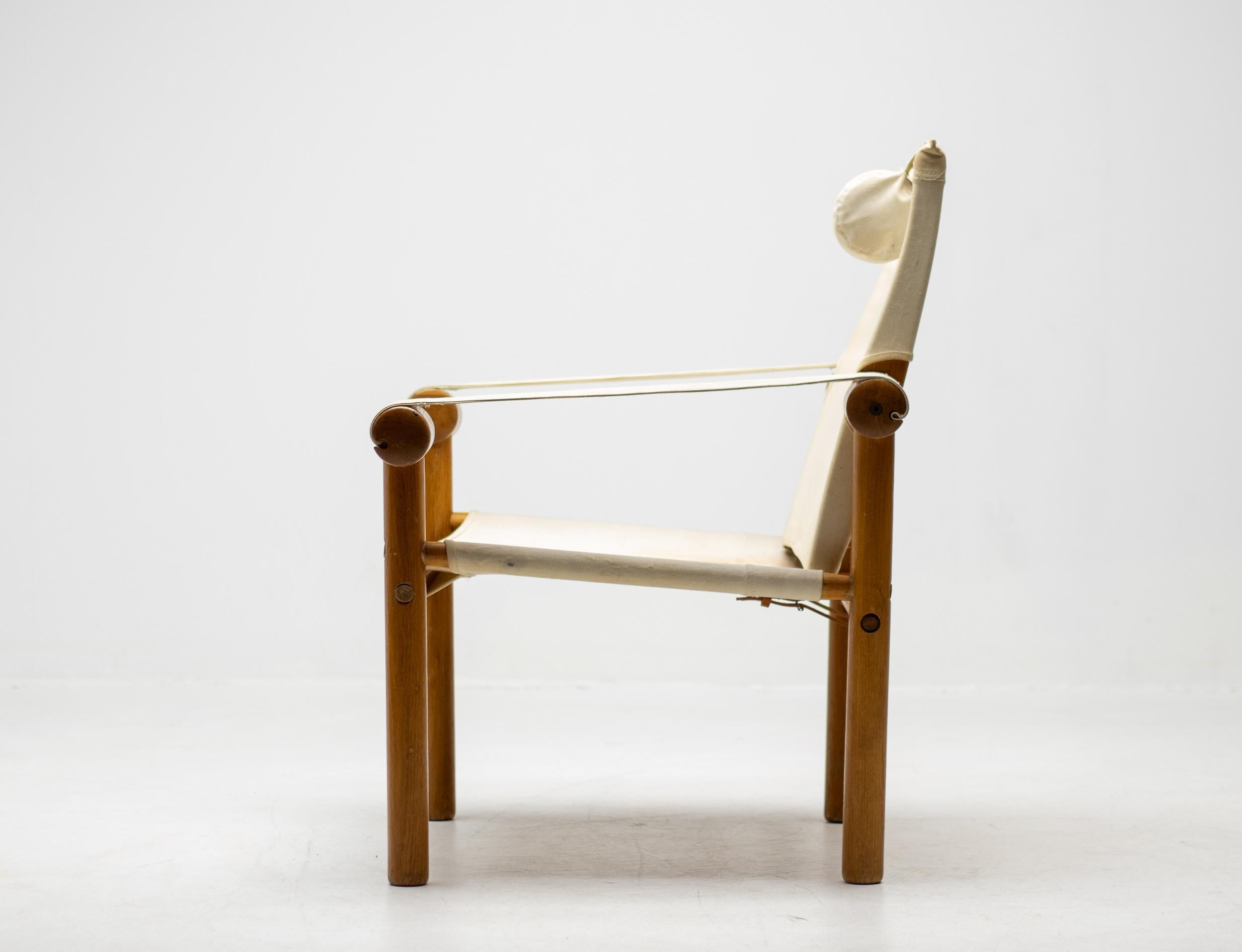 Zanotta Dismountable Safari Chair For Sale 5