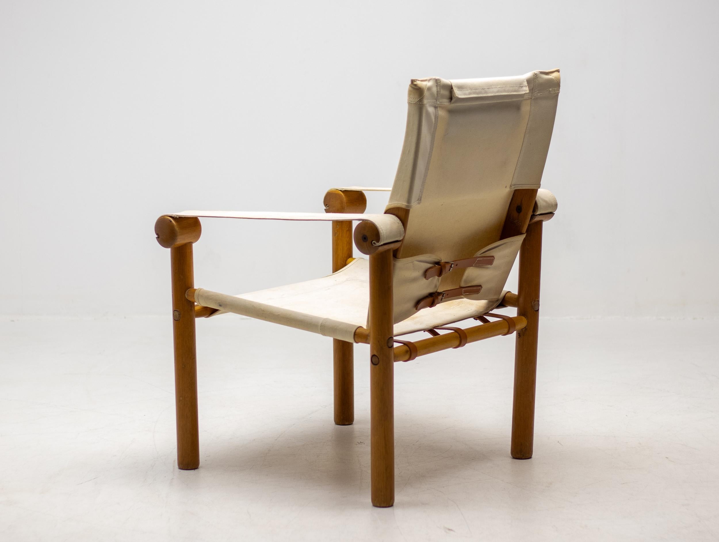 Zanotta Dismountable Safari Chair For Sale 1
