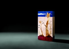 Zanotta Edizioni Alicante Cupboard in Wooden Frame by Alik Cavaliere