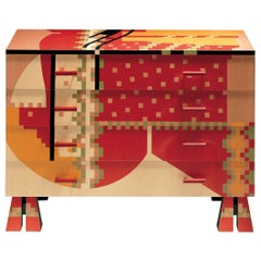 Zanotta Edizioni Calamobio Chest of Drawers by Alessandro Mendini