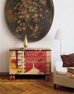 Zanotta Edizioni Calamobio Cómoda de madera by Alessandro Mendini