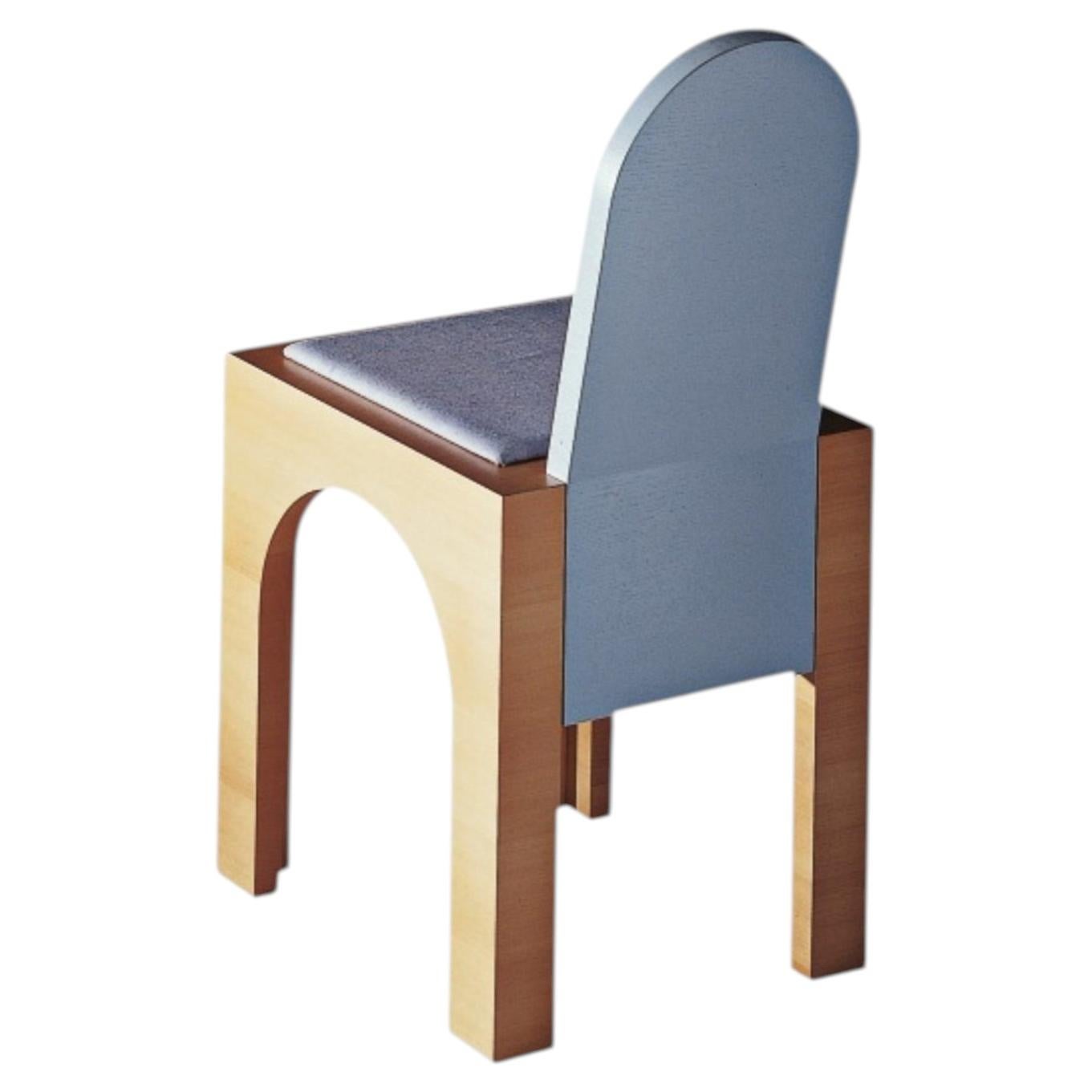 Zanotta Edizioni Carabo Chair lacquered in lilac by Ettore Sottsass For Sale