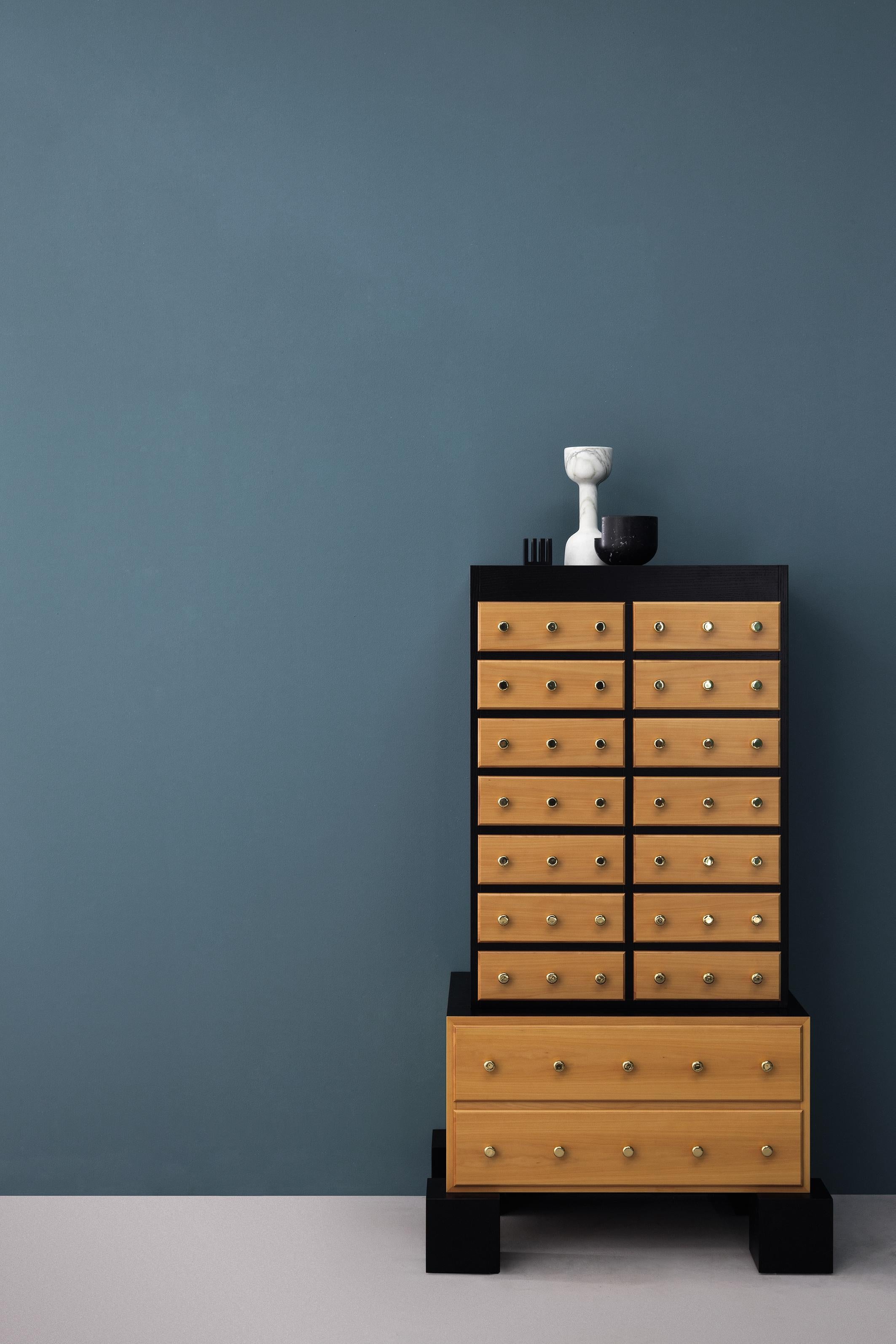 Modern Edizioni Mombasa Chest of Drawers by Ettore Sottsass For Sale