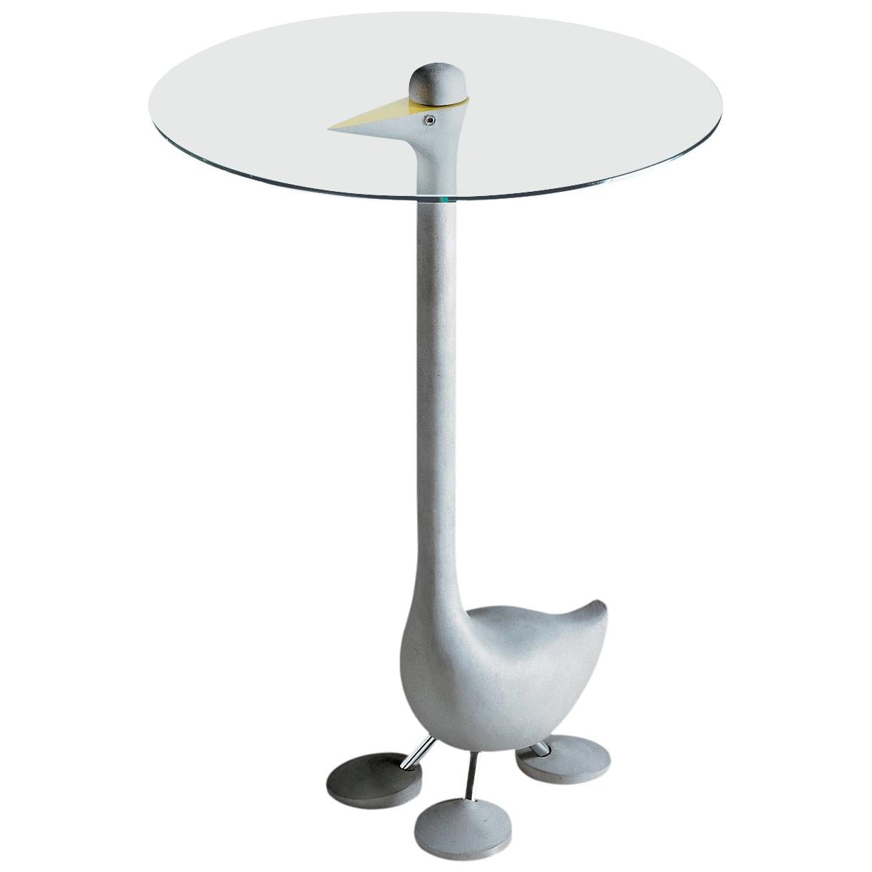 Zanotta Edizioni Sirfo Goose Table by Alessandro Mendini For Sale