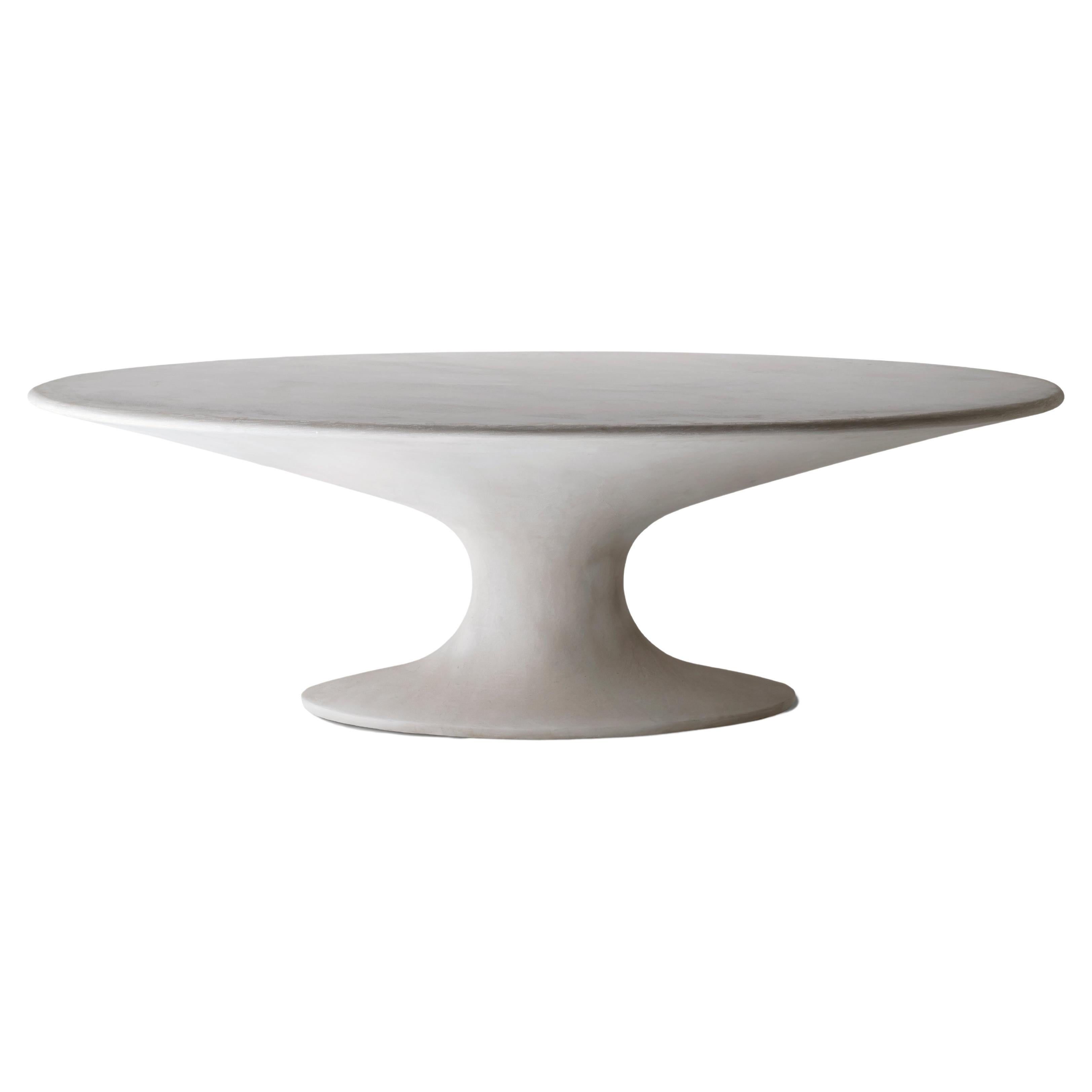 Zanotta Fenice Table in Grey Shade Polimex with Acryl Finish by Piero Bottoni For Sale