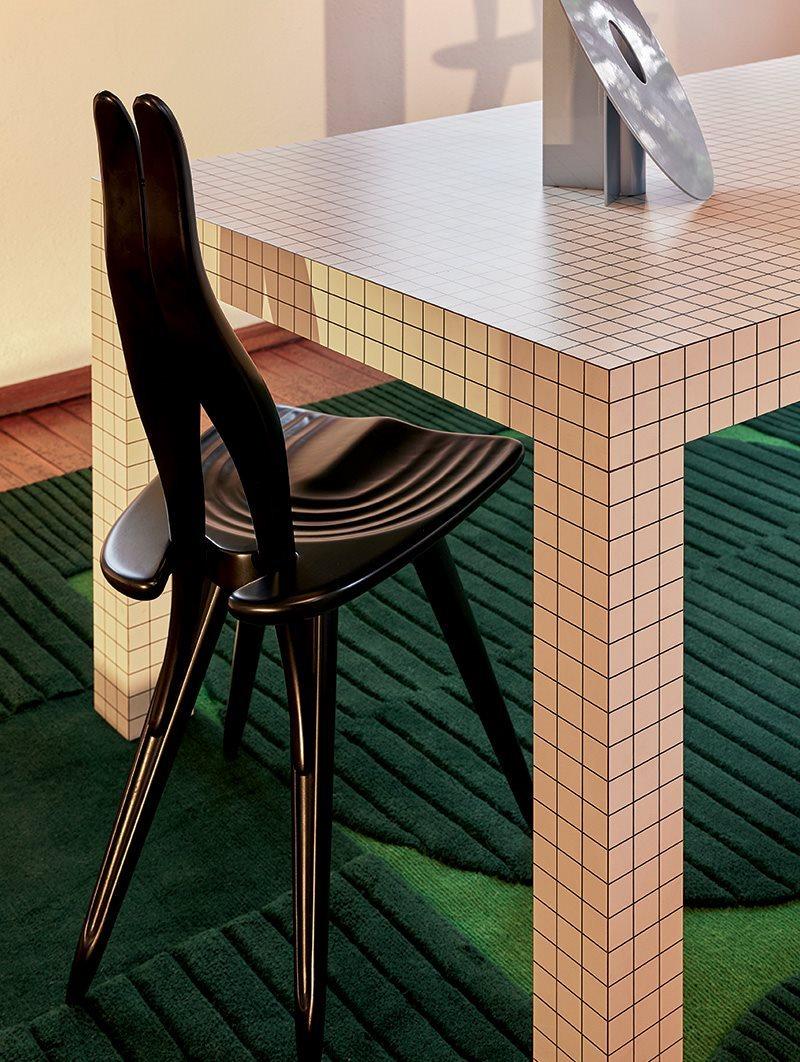 Chaise Zanotta Fenis CM en érable massif par  Carlo Mollino en vente 4