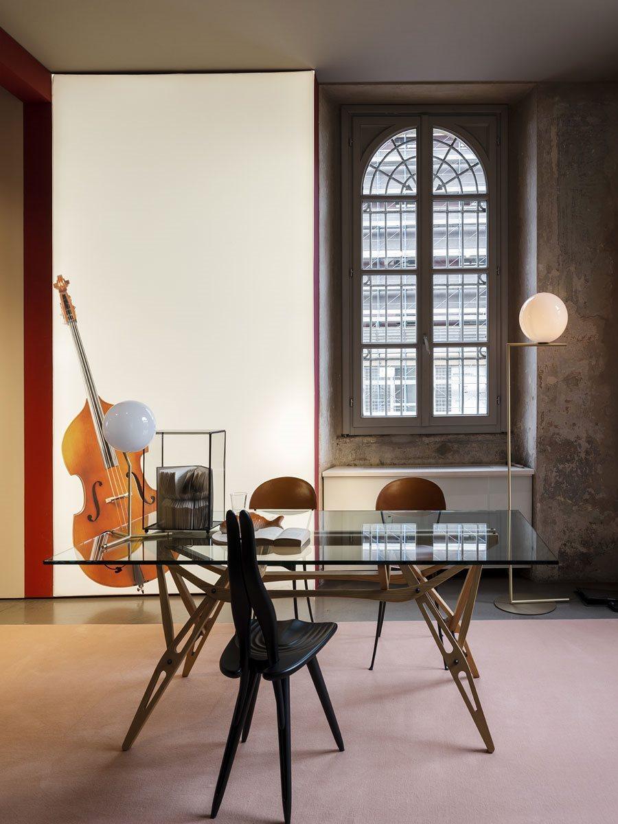 Zanotta Fenis CM Solid Maple Wood Chair by  Carlo Mollino For Sale 4
