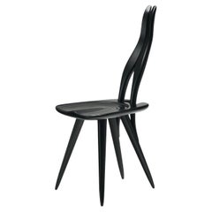 Zanotta Fenis CM Silla de madera maciza de arce by  Carlo Mollino