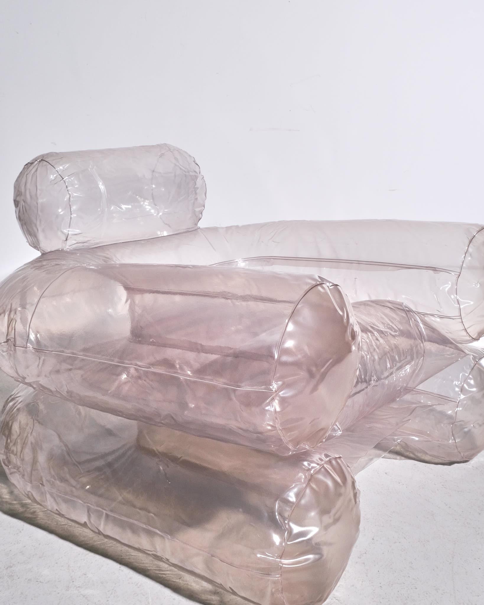 Mid-Century Modern Zanotta Inflatable 'Blow' Chair 1967 with Original Box For Sale