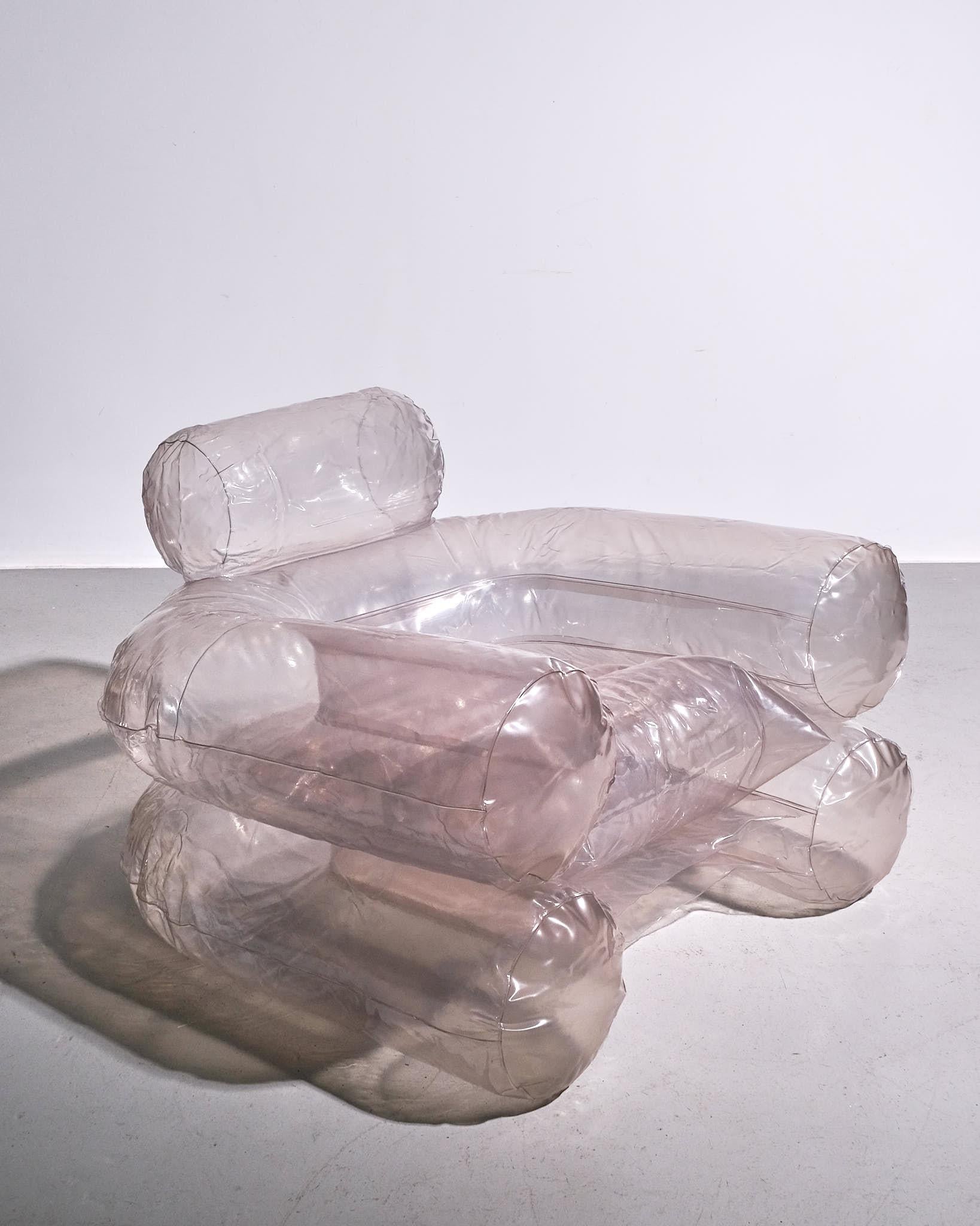 Zanotta Inflatable 'Blow' Chair 1967 with Original Box For Sale 1