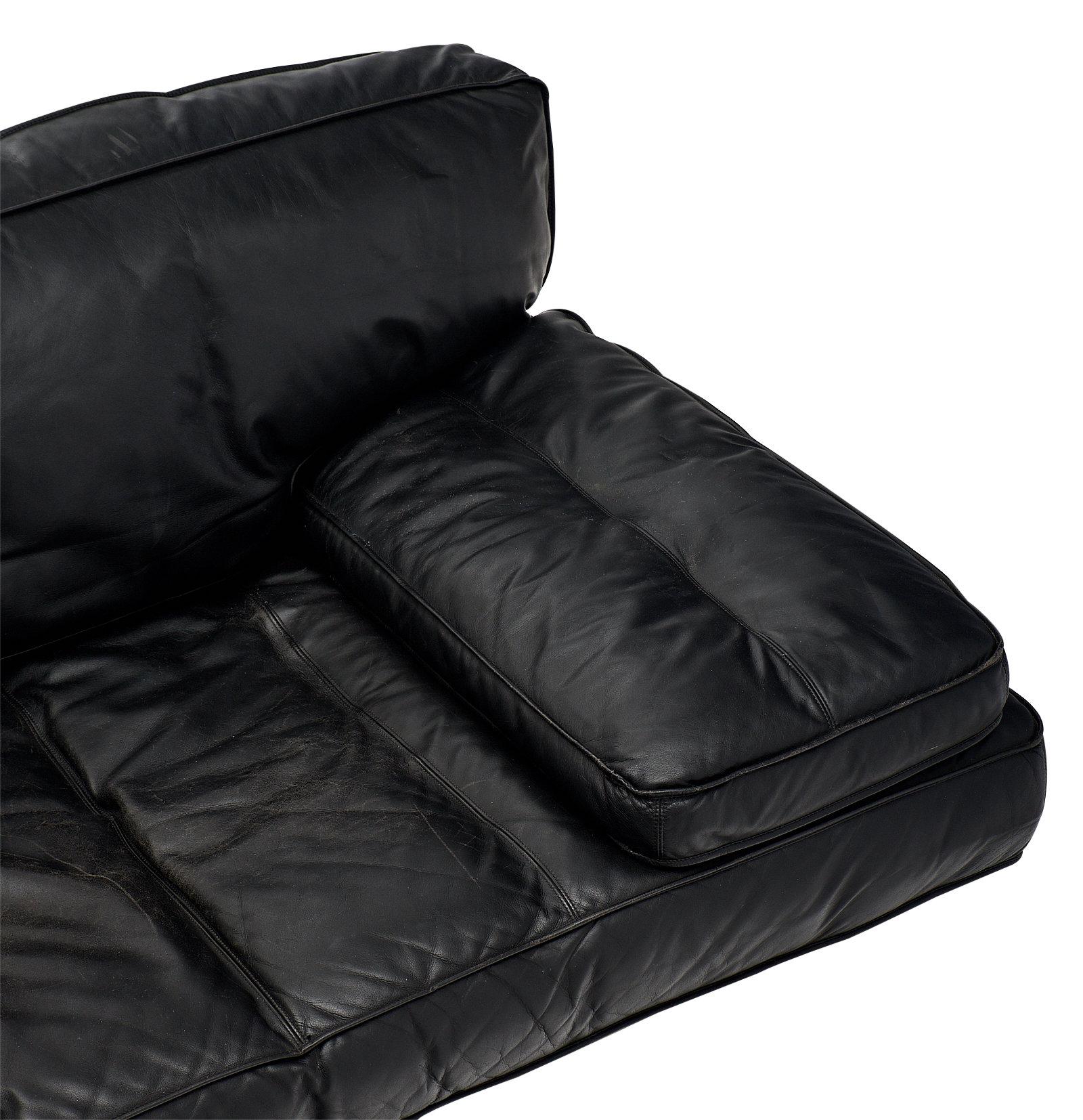 milano leather couch