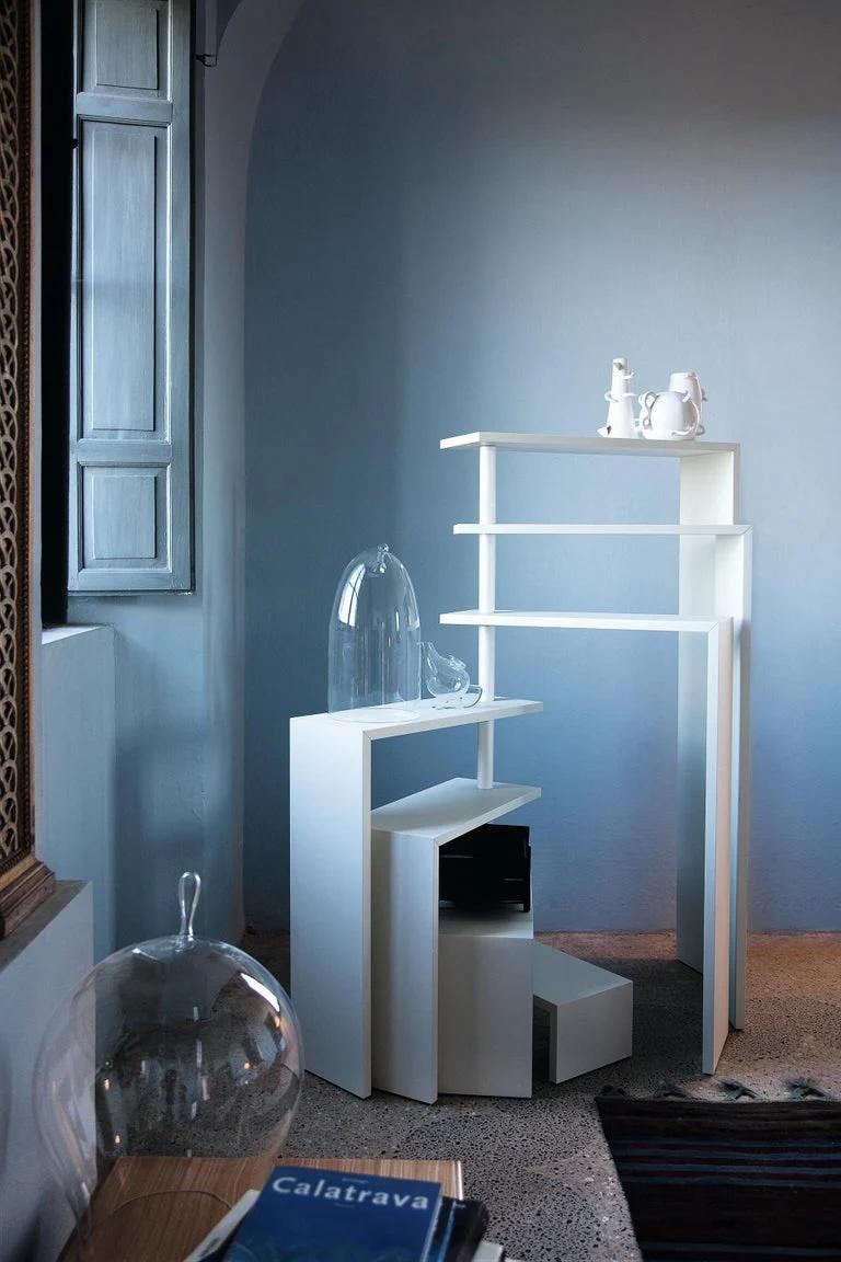 Zanotta Joy Roating Estante de  Achille Castiglioni Acero en venta