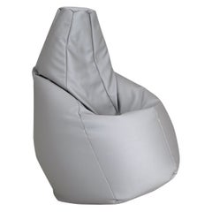 Zanotta Grande Sacco in Tessuto Grigio Vip di Gatti, Paolini, Teodoro