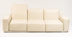 Zanotta Leather “Upndown” Sofa