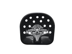 Zanotta Mezzadro Castiglioni Stool in Black with Chromium Plated Base