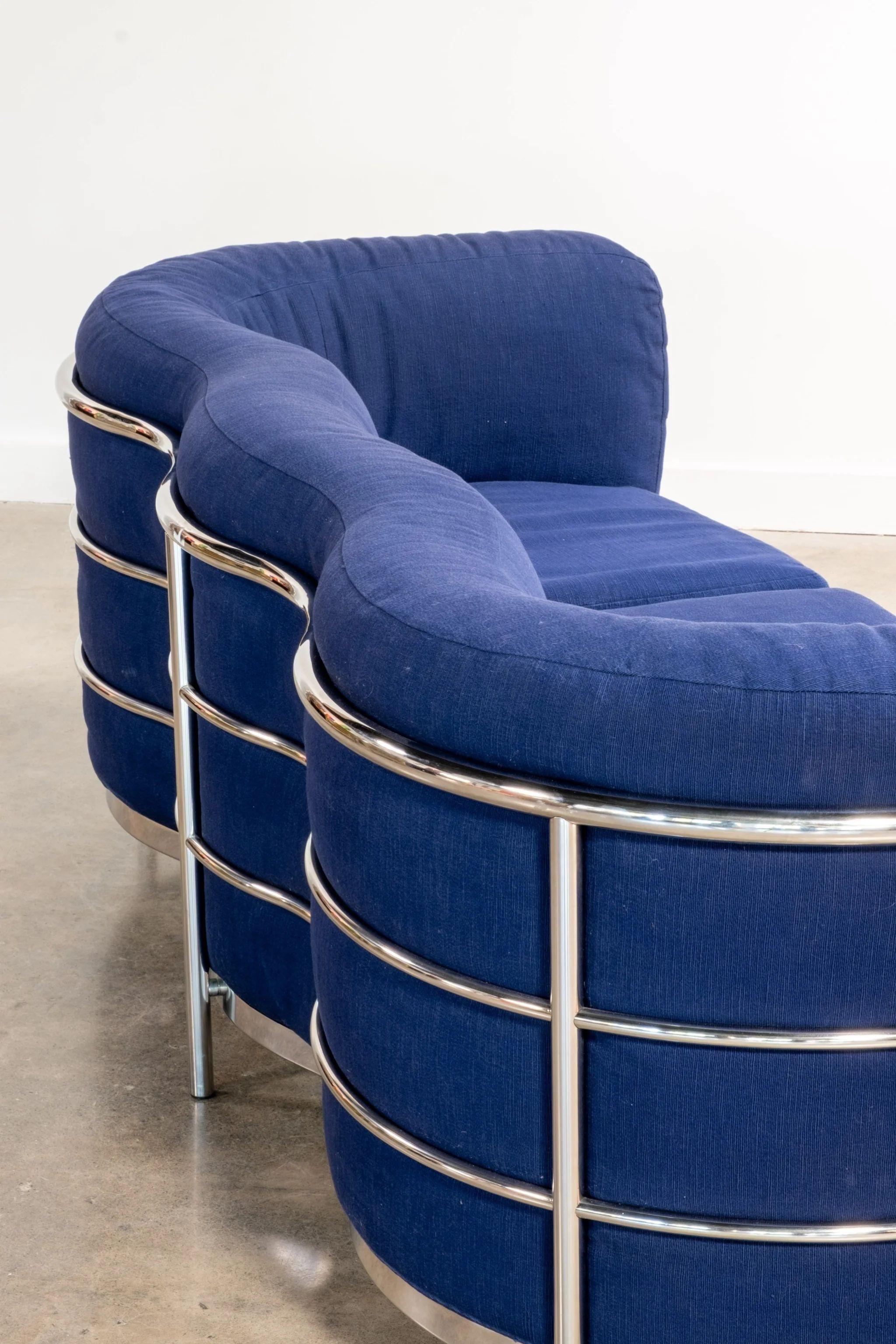 Sofá Zanotta Onda by De Pas, D'Urbino, Lomazzi finales del siglo XX en venta