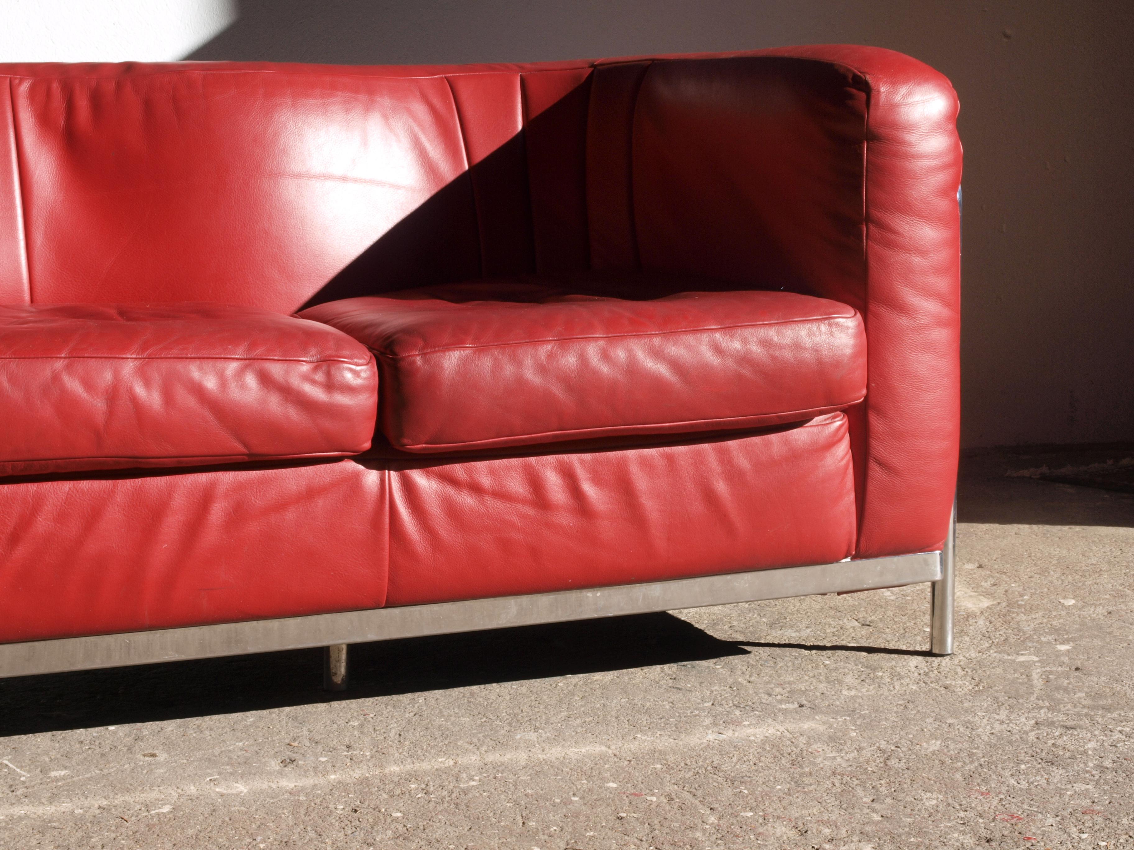 Zanotta Onda Sofa Classic Italian Design In Good Condition For Sale In Store Heddinge, DK