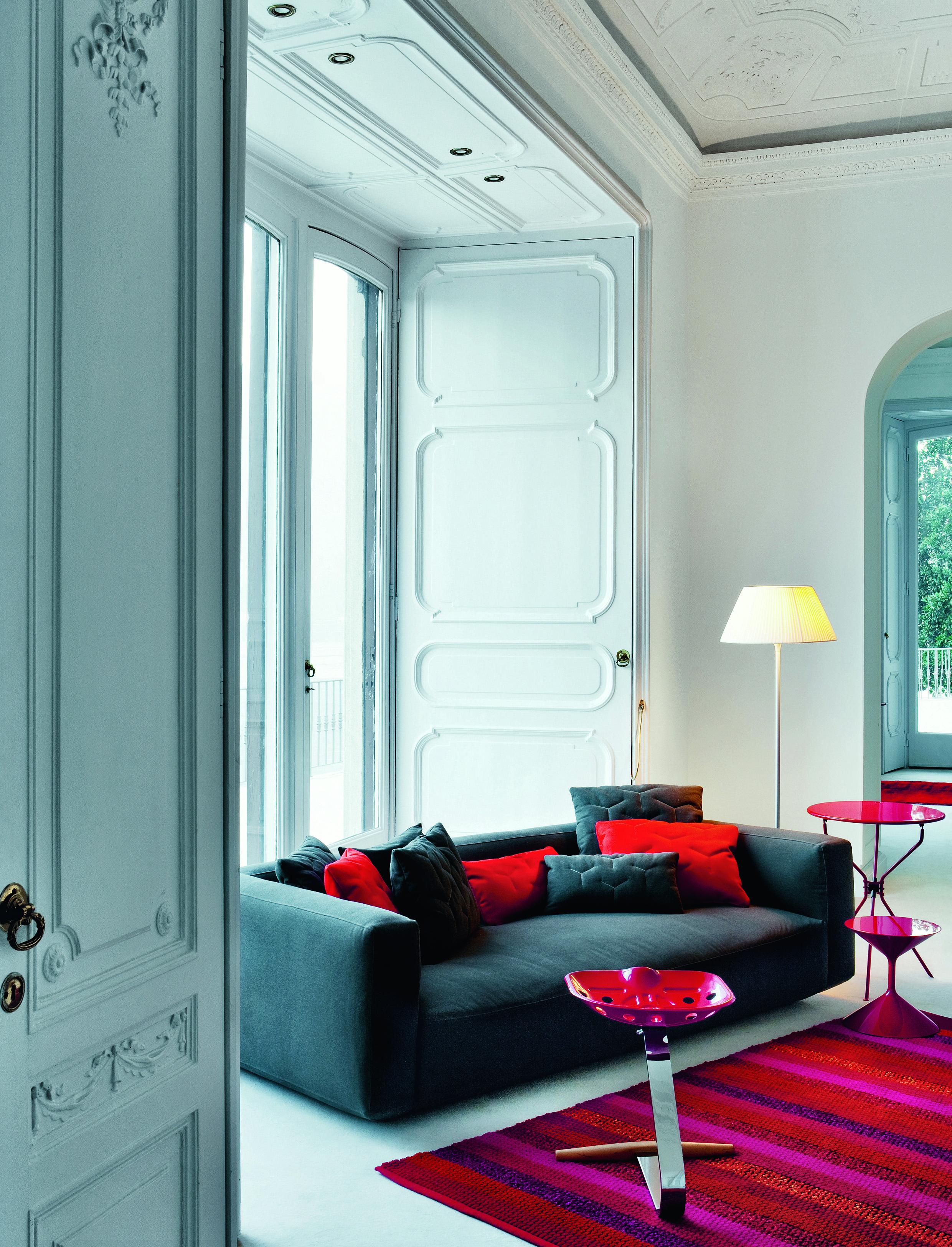 Modulares Sofa „Zanotta Pianoalto“ aus grauem Stoff von Ludovica & Roberto Palomba im Angebot 5