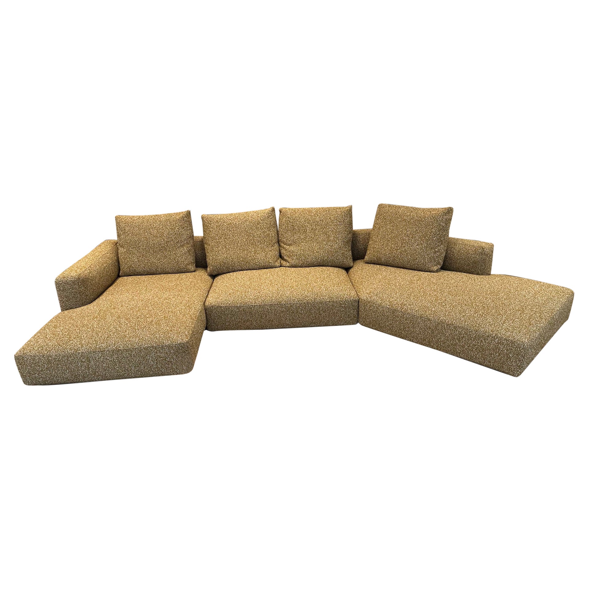 Zanotta Pianoalto Sectional Sofa by Ludovica+Roberto Palomba in STOCK For Sale