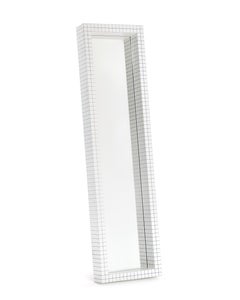 Zanotta Quaderna 476 Mirror by Superstudio, Glass & Laminate Finish
