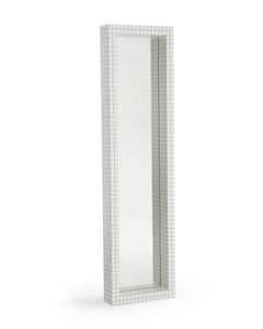 Zanotta Quaderna 476 Mirror by Superstudio, Glass & Laminate Finish