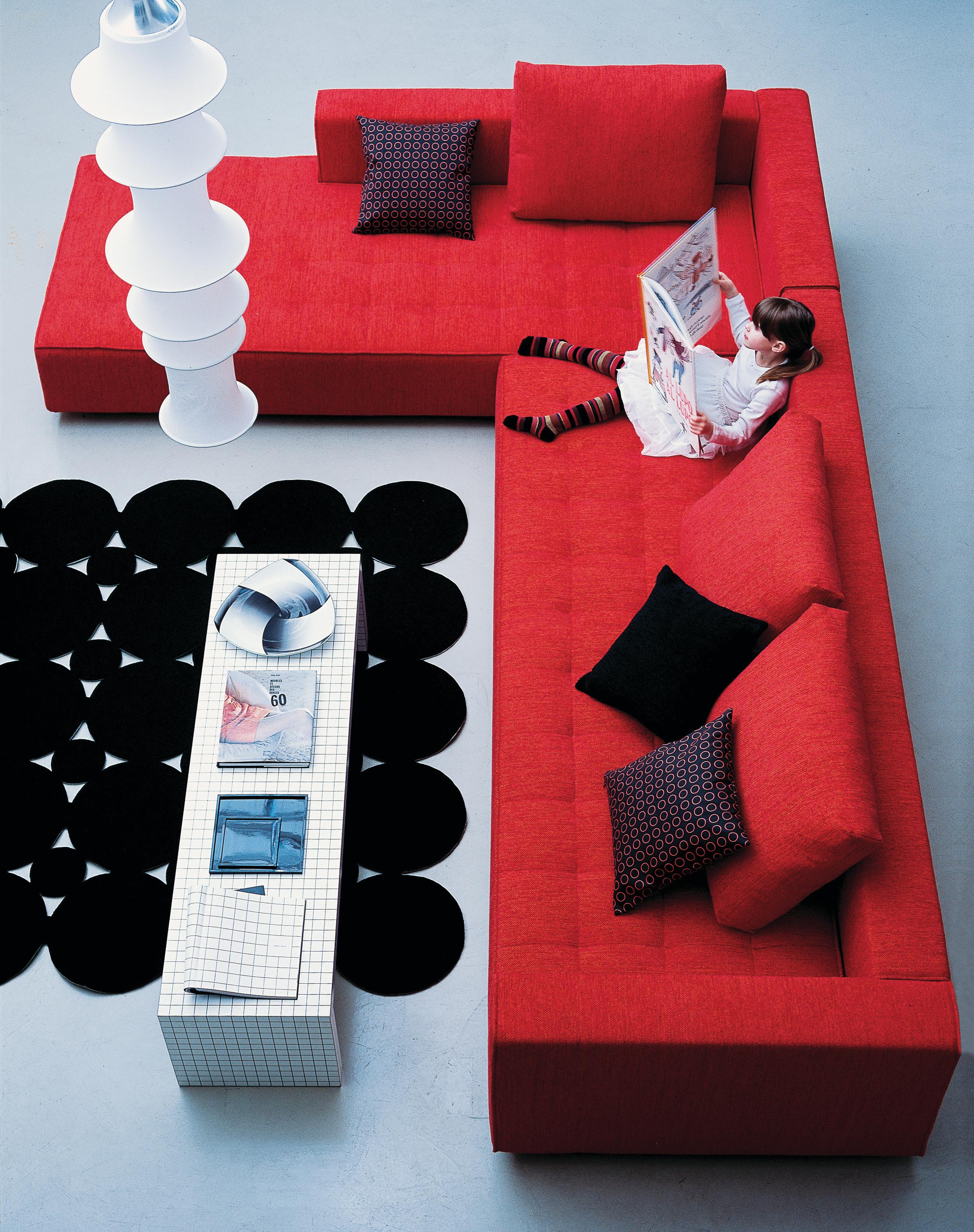 Table console Zanotta Quaderna 710 en stratifié plastique blanc par Superstudio en vente 1