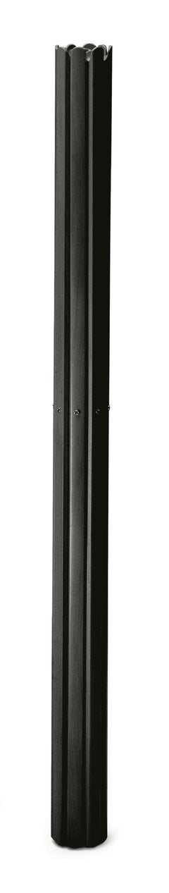 Zanotta Sciangai Adjustable Clothes Stand with Frame in Black Varnished Ash