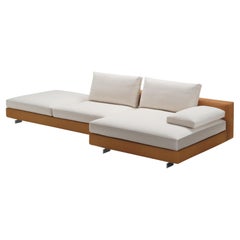 Zanotta Scott Modular Sofa in Beige Upholstery by Ludovica+Roberto Palomba
