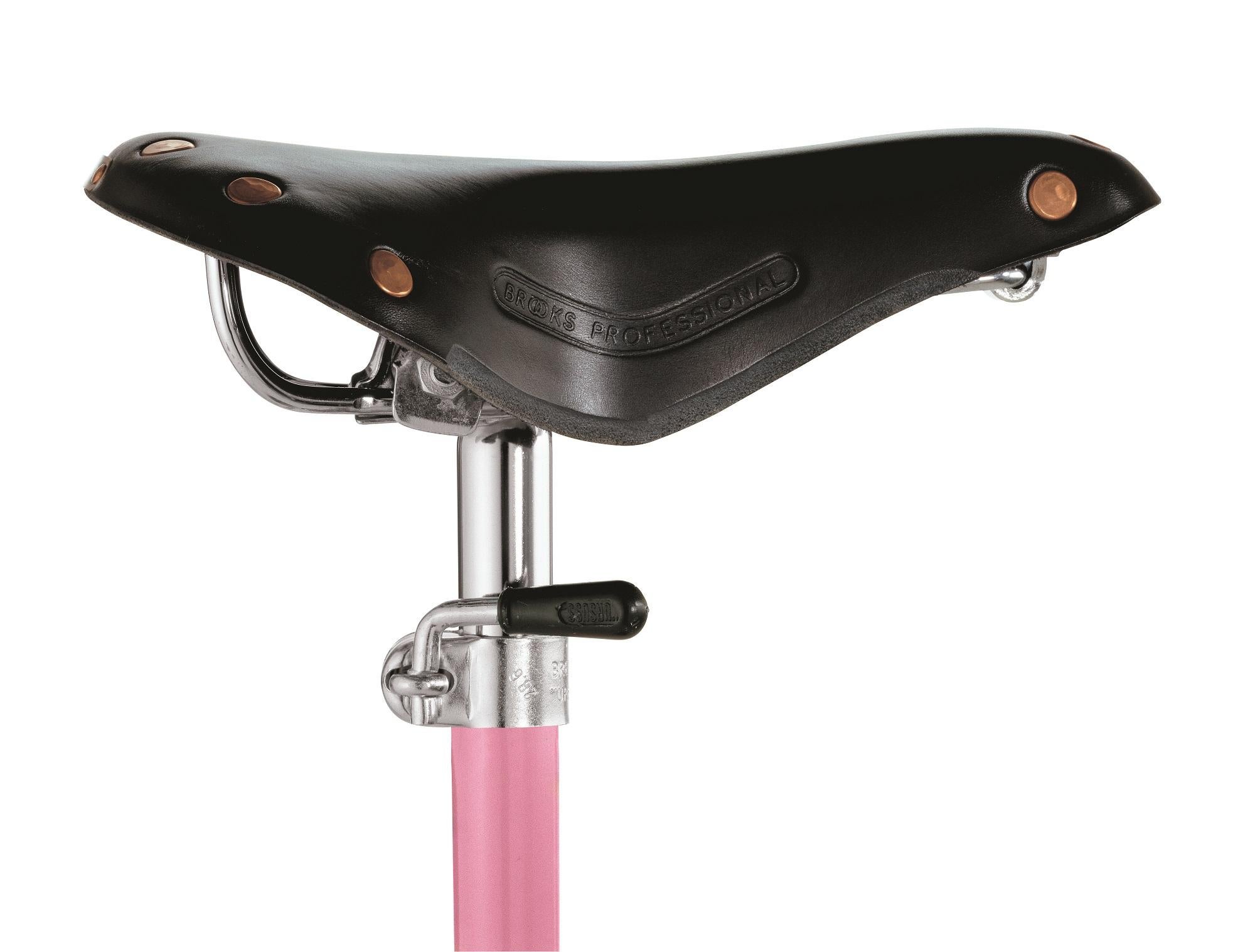 Zanotta Sella Seat in Pink Lacquered Steel Column with Cast-iron Base by Achille and Pier Giacomo Castiglioni

Black saddle of racing bicycle, pink lacquered steel column. Cast-iron base.

Additional information:
Material: Steel, cast iron,