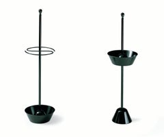 Zanotta Servofumo Low Ashtray in Steel by Achille and Pier Giacomo Castiglioni