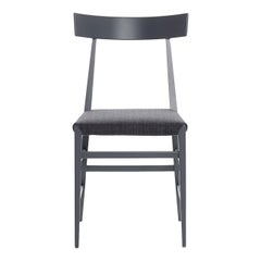 Zanotta Set of Four Noli Grey Chairs