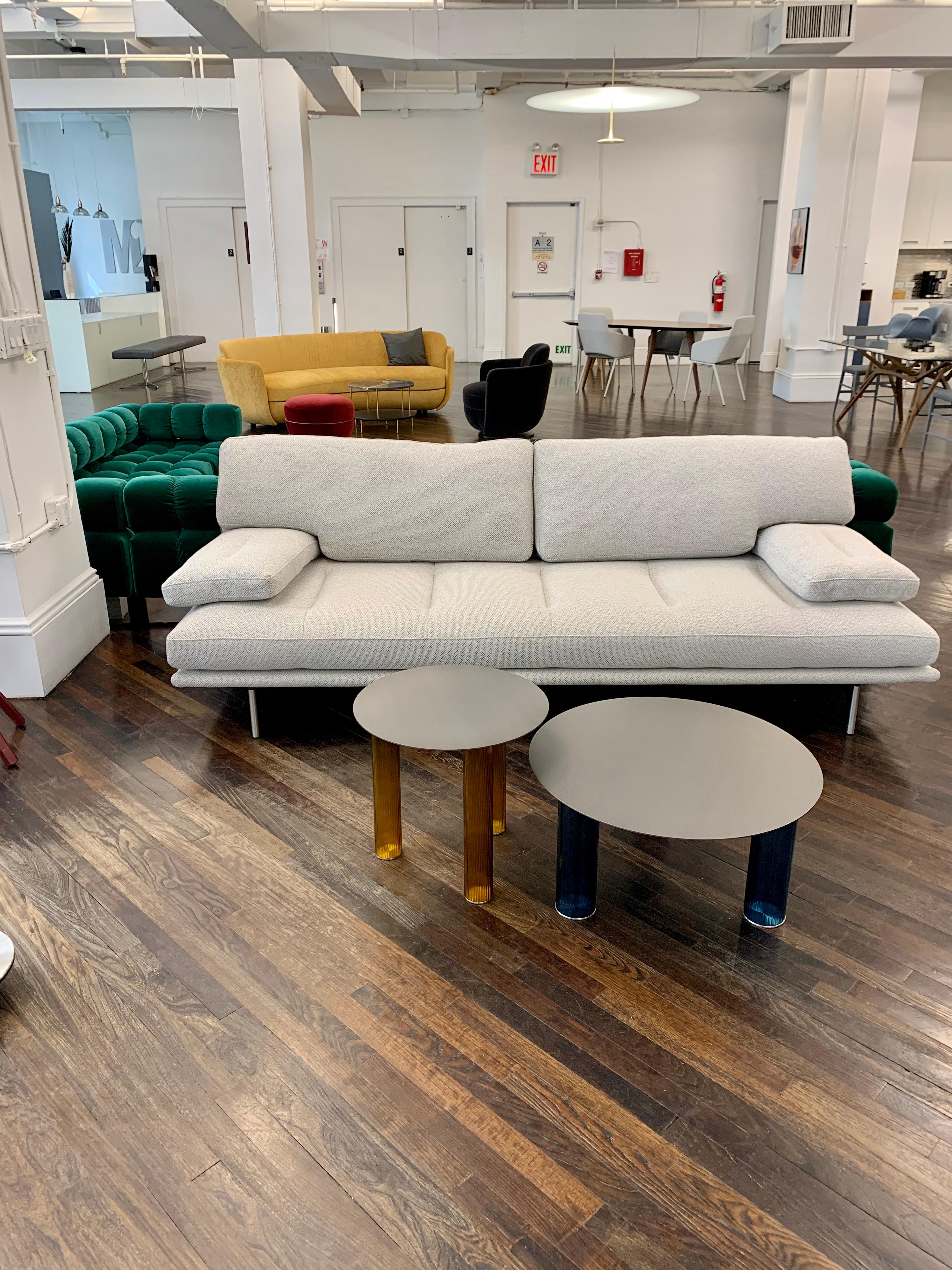 Contemporary Zanotta Set of Two Echino Tables by Sebastian Herkner