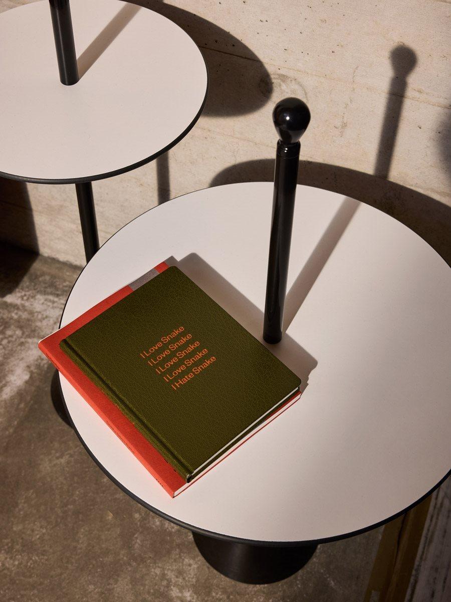 Zanotta Set of Two Servomuto Side Tables by Design Achille Castiglioni For Sale 4