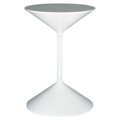 Zanotta Tempo White Small Stand Table