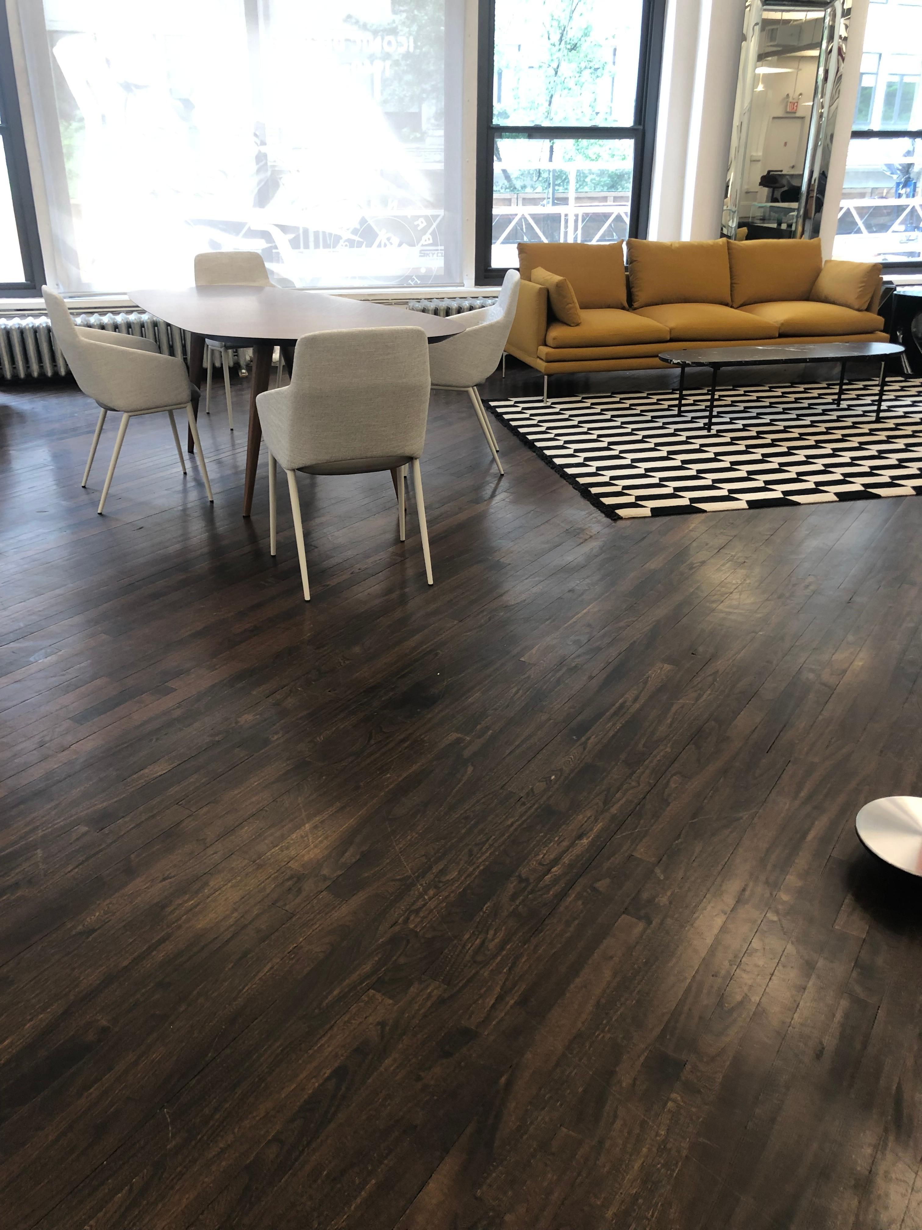 irregular shape dining table