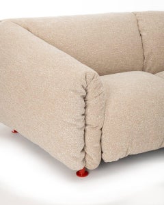 Zanotta Za:Za Max Modular Sofa in Upholstery and Steel frame by Zaven