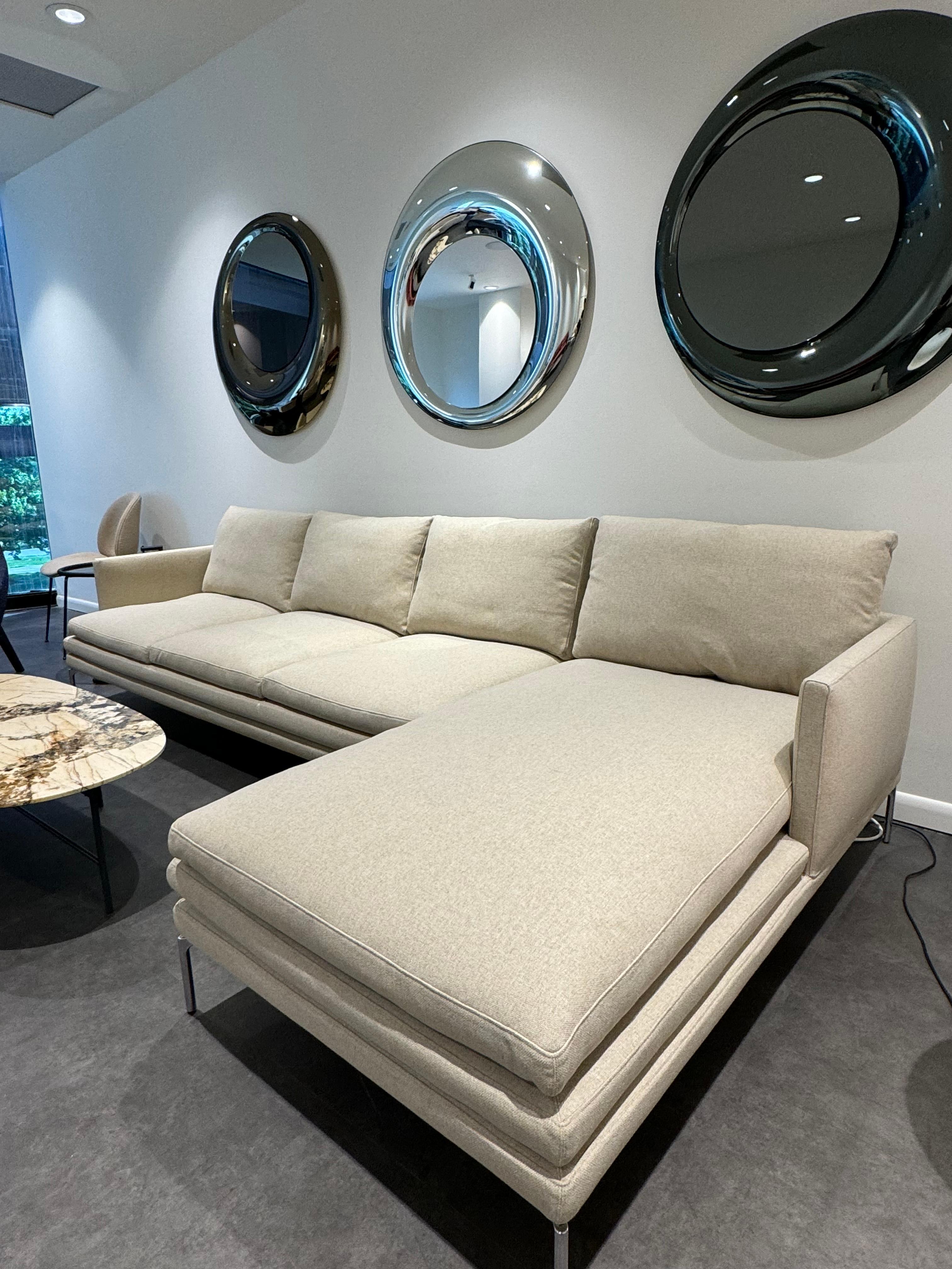 Italian Zanottta William Sectional by Damian Williamson in STOCK