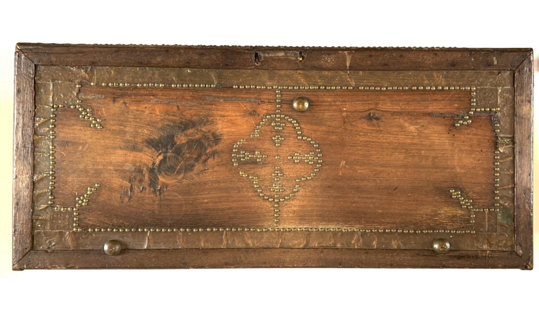 Hand-Crafted Zanzibar 19th Century Dowry Chest For Sale