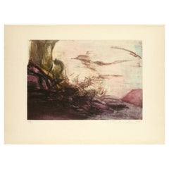 Zao Wou-Ki, Engraving with Aquatint, 1967