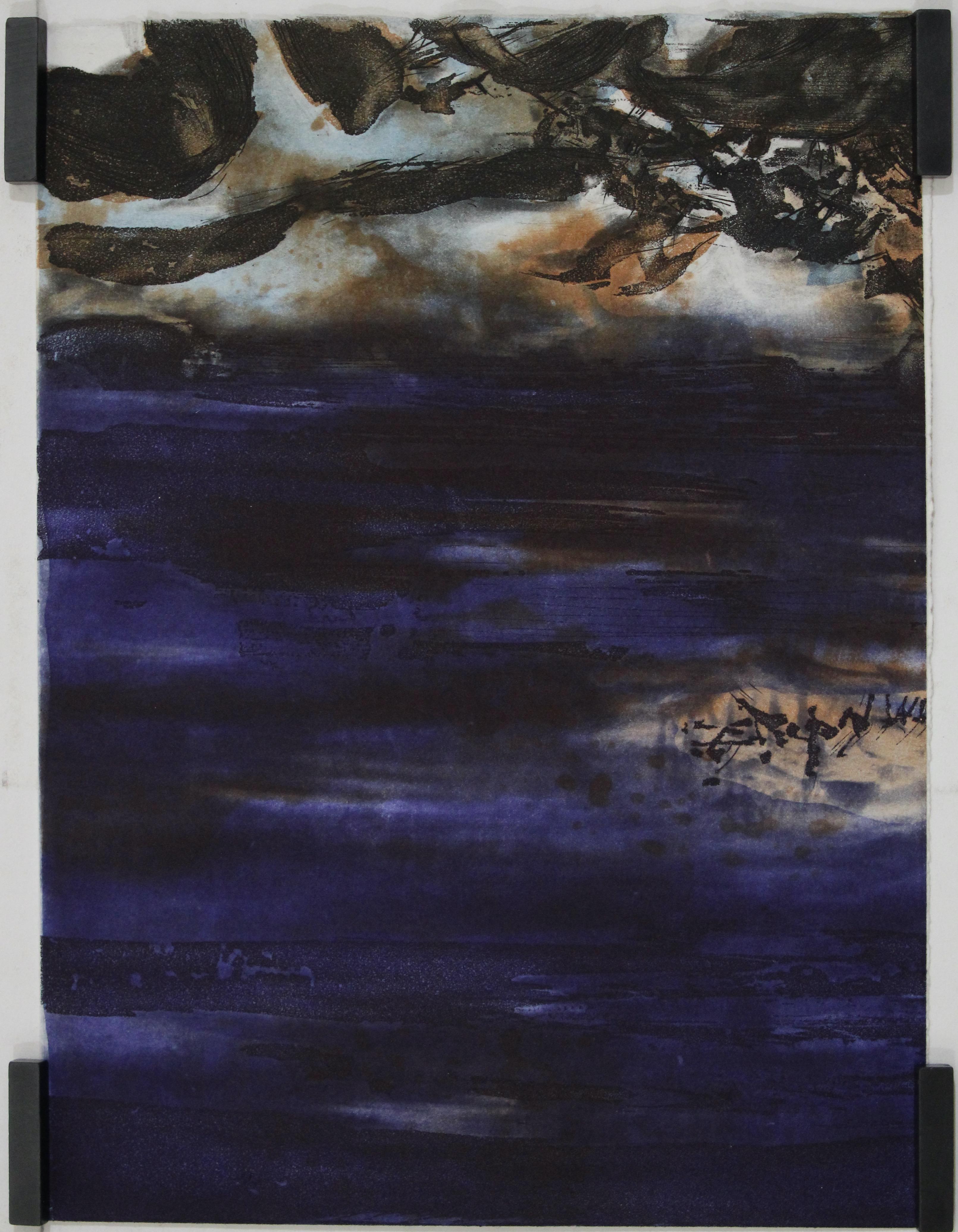 Livre illustré original de Zao Wou-Ki intitulé « Beauregard », 1981 en vente 1