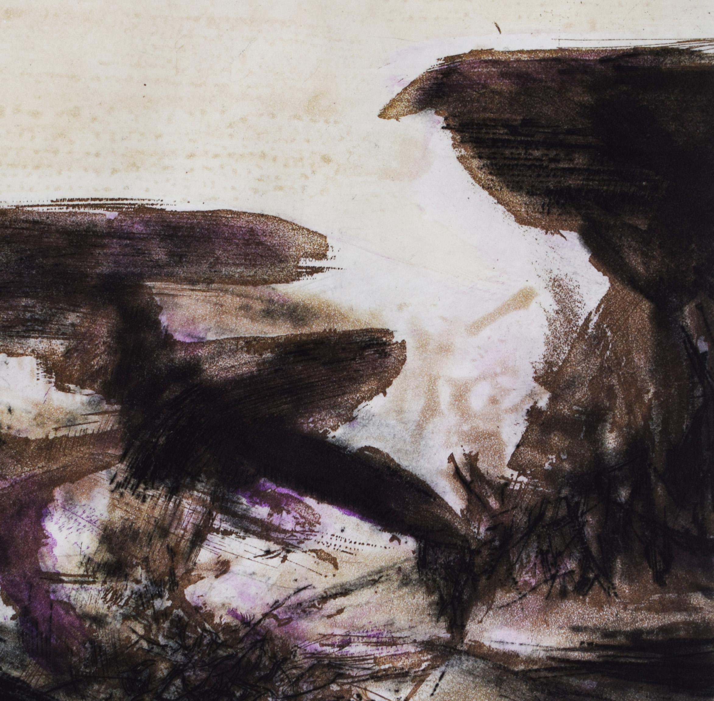 This original etching and aquatint in colours is hand signed in pencil by the artist 