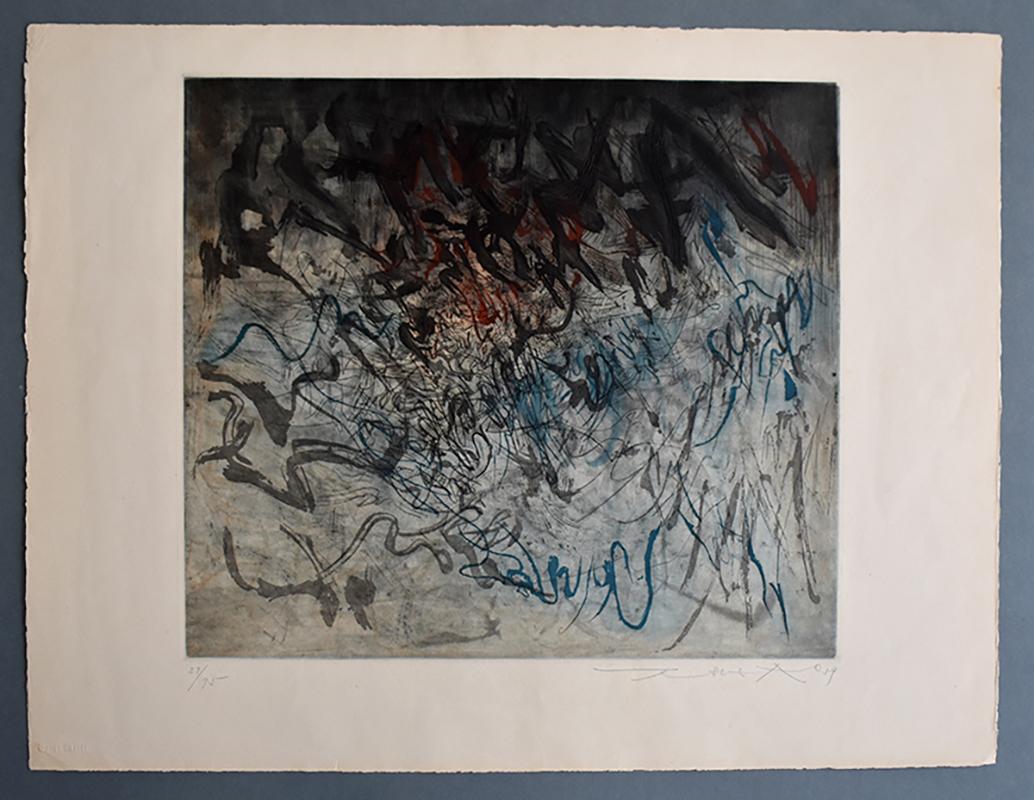 Etching No. 118 - Print by Zao Wou-Ki