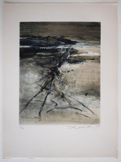 Etching No. 187, from: The Skin of Things - Chinese French Lyrical Abstraction
