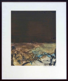 Etching No. 328 - Chinese Art Abstract 1986 French