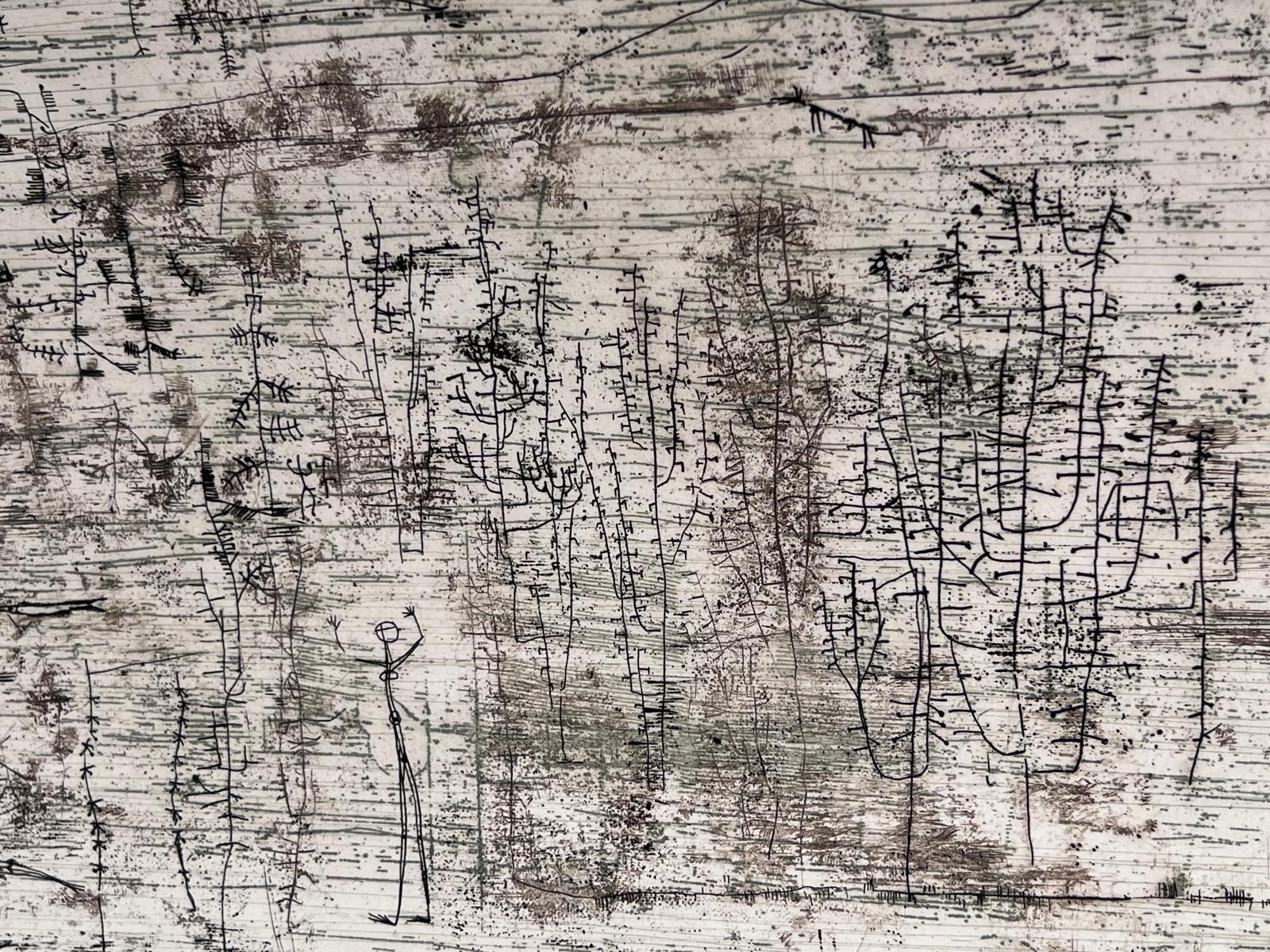 Flore et faune - Abstract Print by Zao Wou-Ki